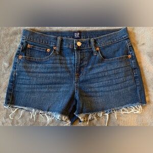 GAP Dark Blue 3” Inseam Denim Shorts